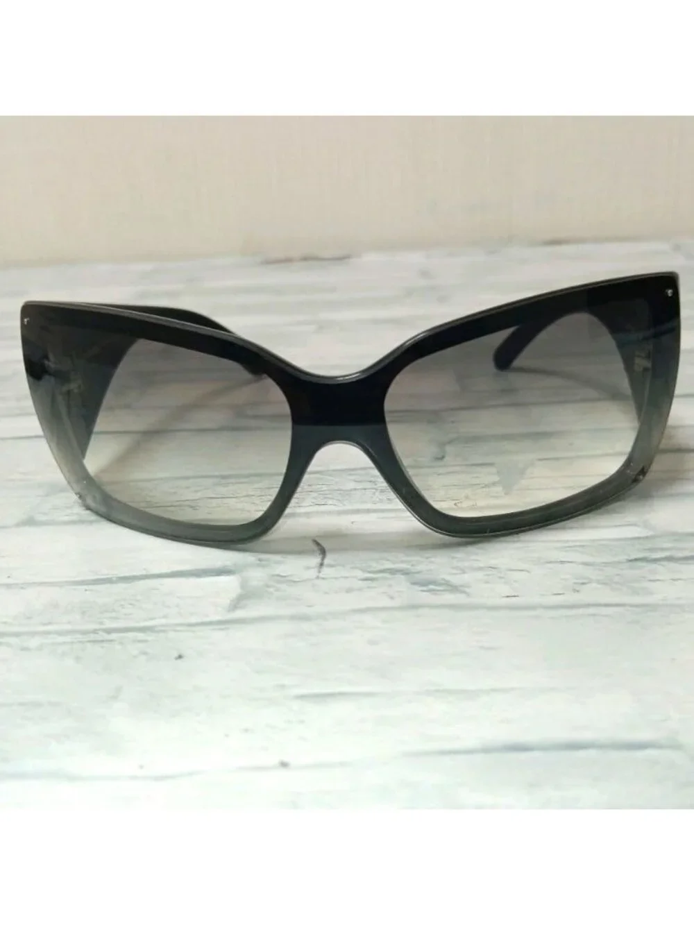 Chanel Sunglasses Black Square Eyewear